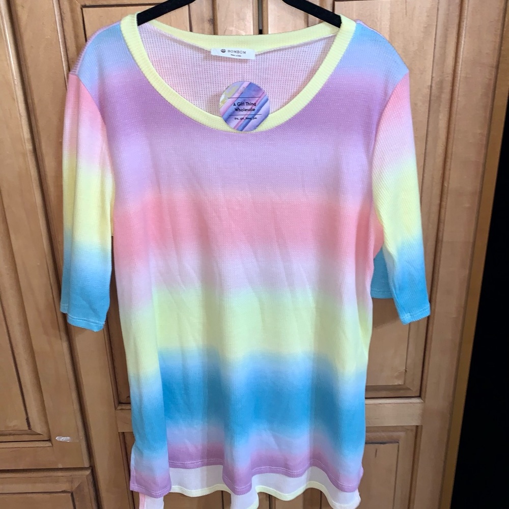 Tie-Dye Tunic Top